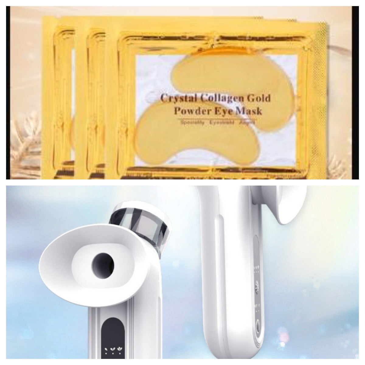 Warm & Cool Eye Compress Device – Rechargeable Portable Eye Care Eye Compress Device Oasis Select