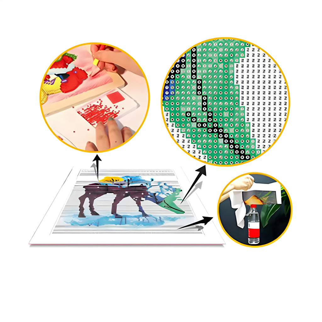 5D Diamond Painting Kit – Sunset Jumping Dolphins 40x50cm Diamond Painting Kit Oasis Select