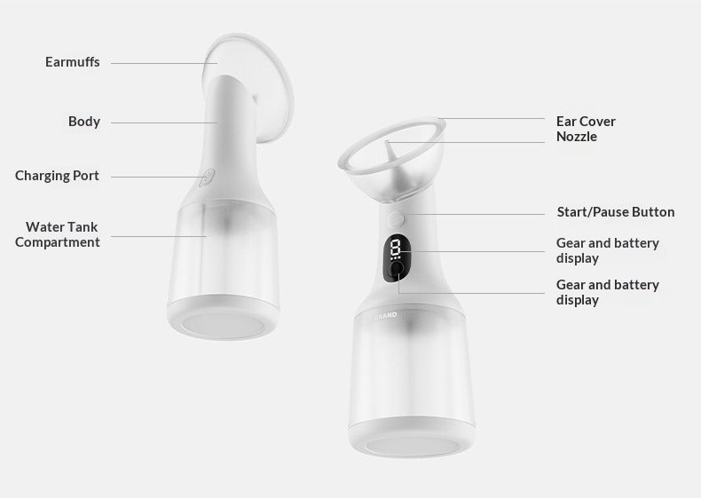 Intelligent Portable Ear Canal Cleaner | Safe Earwax Removal Ear Canal Cleaner Oasis Select