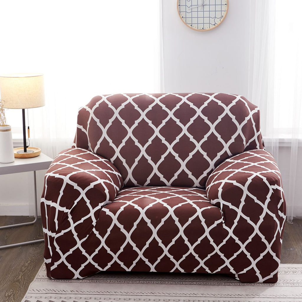Elastic Floral Sofa Slipcover – Stretch Fit 2 & 3 Seater Cover Sofa Slipcover Oasis Select