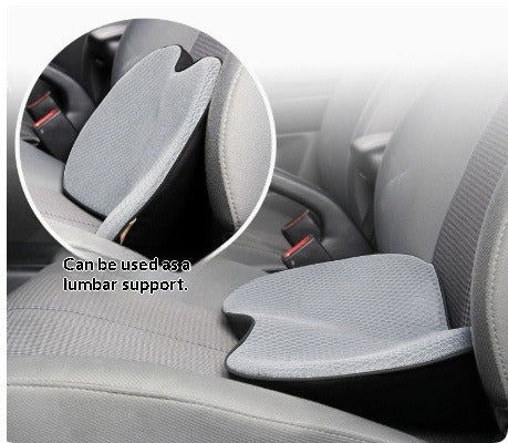 Thickened Car Seat Cushion – All-Season Driver Comfort Car Seat Cushion Oasis Select Grey Universal