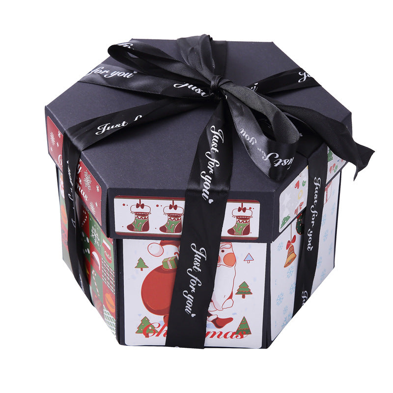 DIY Photo Album Gift Box – Personalized Memory Keepsake DIY Photo Album Oasis Select Christmas theme stickers