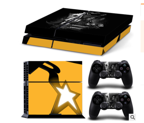 Custom PS4 Console Stickers | GTA Designs & Personalized Skins Console Skin Sticker Oasis Select 22