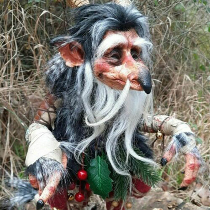 Gothic Vintage Garden Elf Goblin Sculpture | Outdoor Decor Garden Figurine Sculpture Oasis Select
