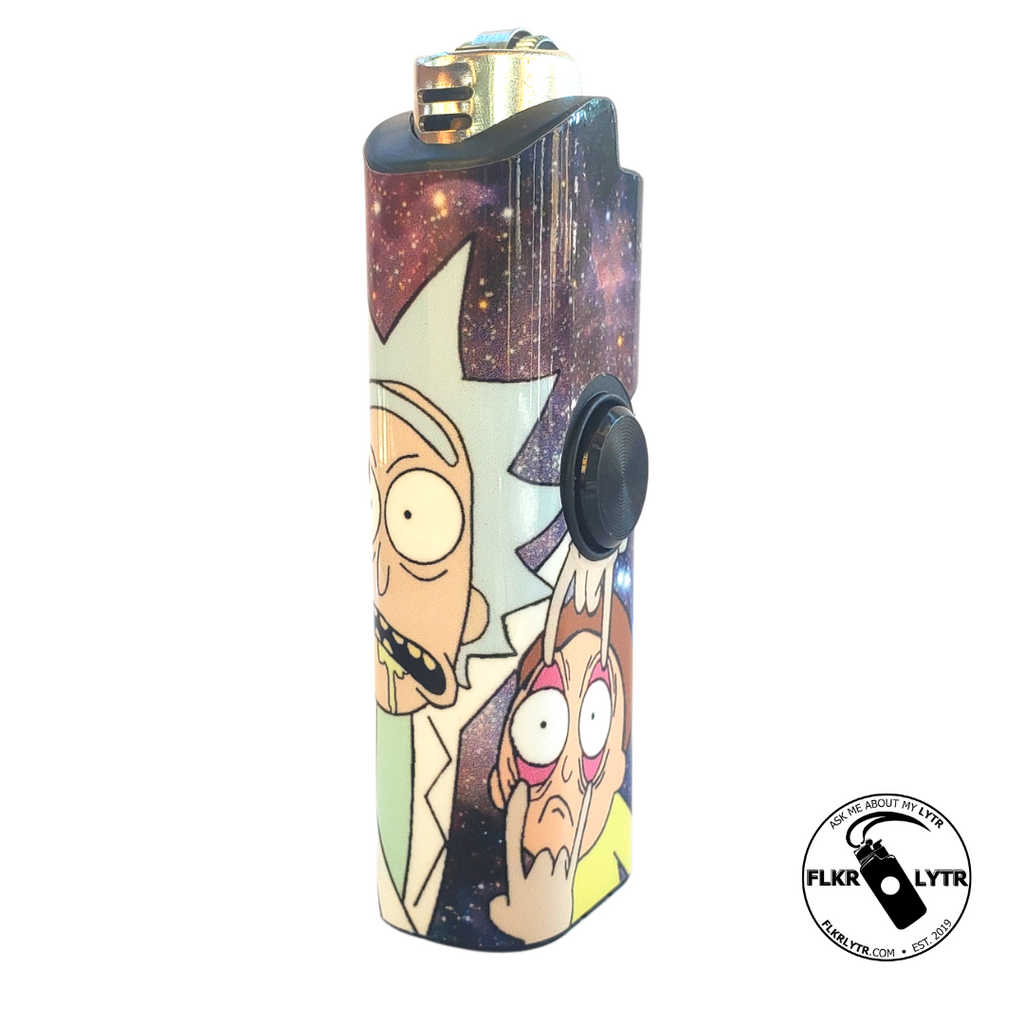 FLKR LYTR Rick & Morty Limited Edition Lighter Case | Only 25 Novelty Lighter Case Oasis Select