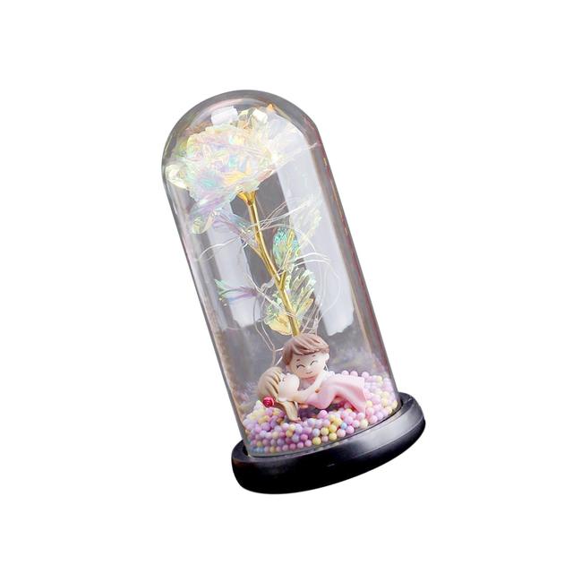 Elegant Flower LED Lights – Home & Party Decor Gift LED Flower Light Oasis Select Cinza claro / CN