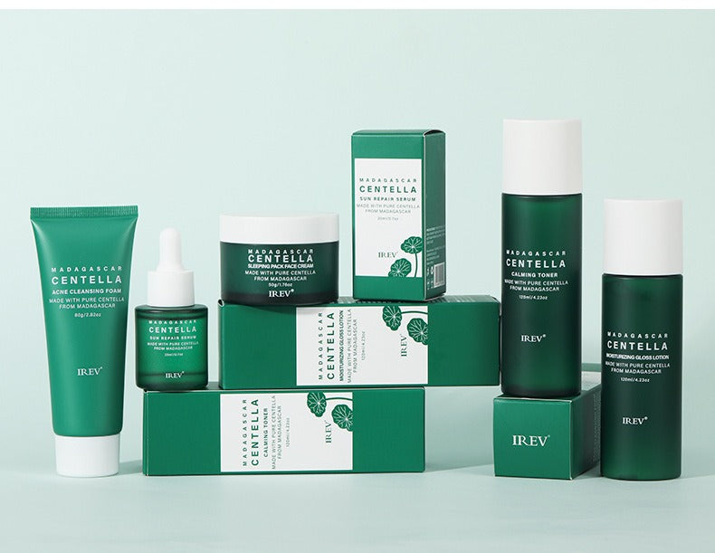 Snow Grass Facial Skincare Set – Toner, Serum, Cream & More Facial Skincare Set Oasis Select