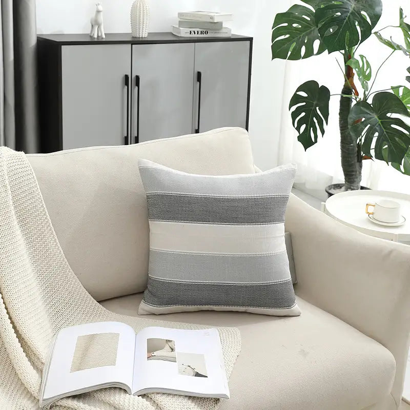 Color-Block Minimalist Pillowcase 45x45cm | Sofa & Bed Cover Decorative Pillowcase Oasis Select