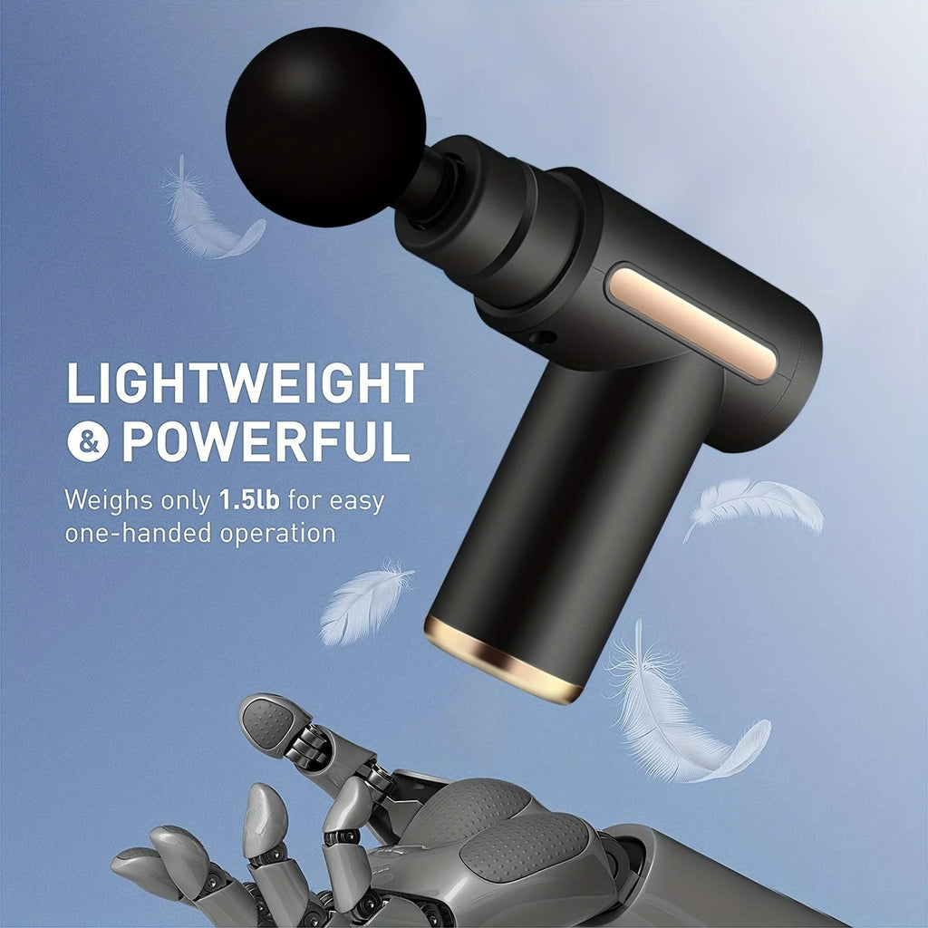 Deep Muscle Massage Gun – Quiet, Compact & Portable Percussion Massage Gun Oasis Select