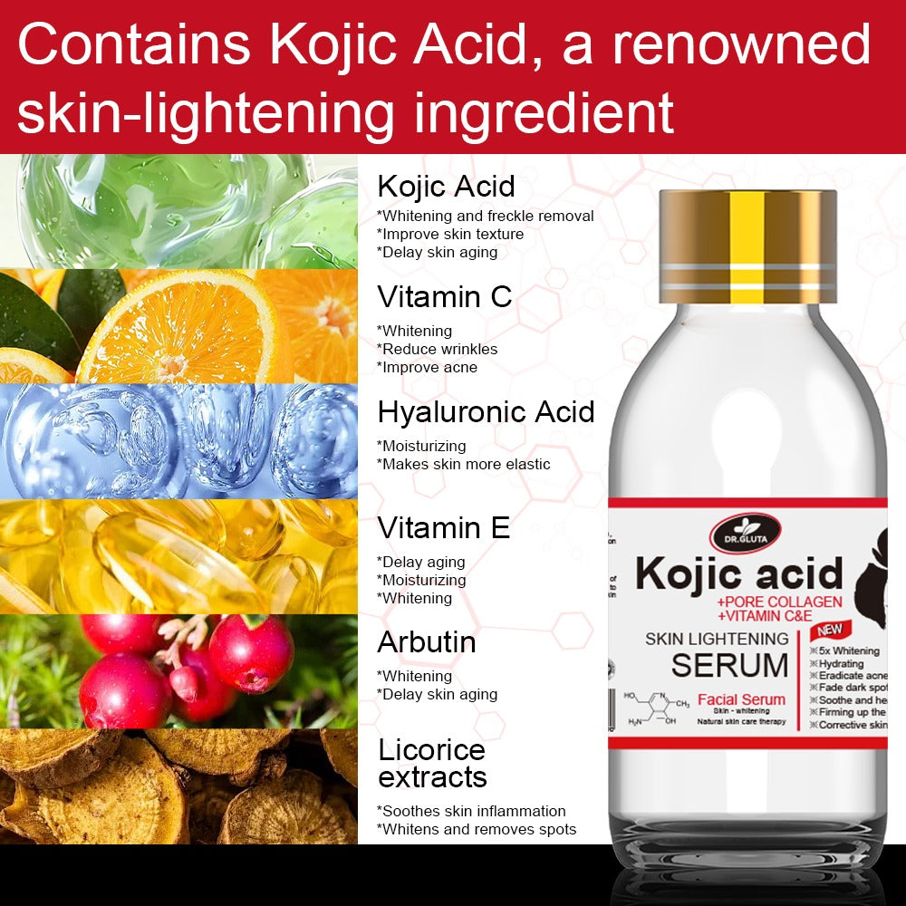 Kojic Acid Brightening Serum 125ml – Even Skin Tone | Oasis Brightening Face Serum Oasis Select