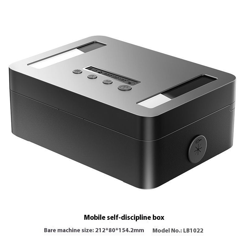 Mobile Phone Time Lock Control Box – Screen Time Management Phone Lock Box Oasis Select Black Black Small Size