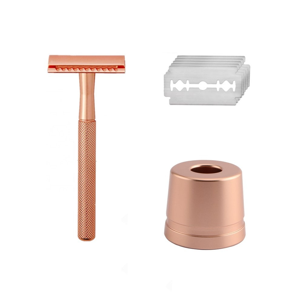 Men's Vintage Metal Safety Razor – Classic Grooming Gift Men's Safety Razor Oasis Select