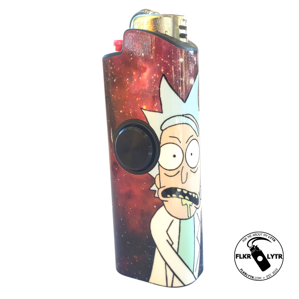FLKR LYTR Rick & Morty Limited Edition Lighter Case | Only 25 Novelty Lighter Case Oasis Select