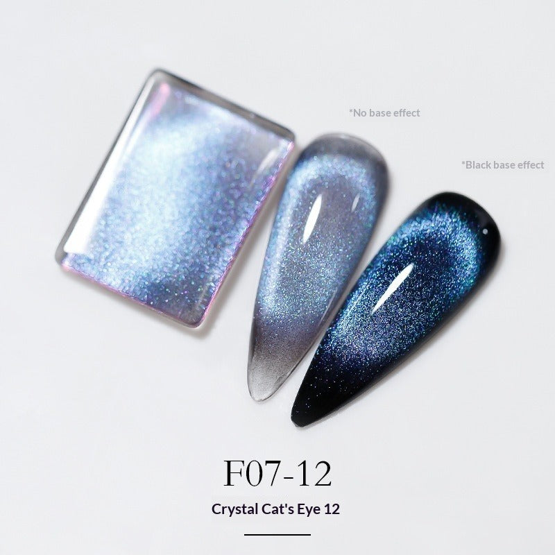 Cat's Eye Gel Polish – Aurora Chameleon Nail Art | 15mL Nail Gel Polish Oasis Select Aurora 12 Style
