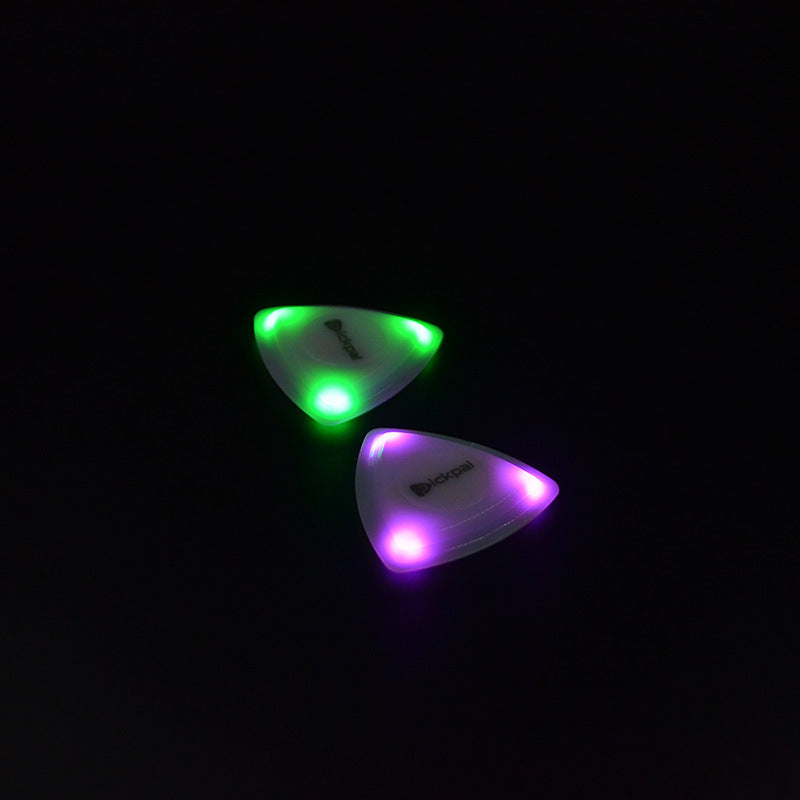 LED Light-Up Guitar Picks – Illuminated Triangle Picks LED Guitar Picks Oasis Select