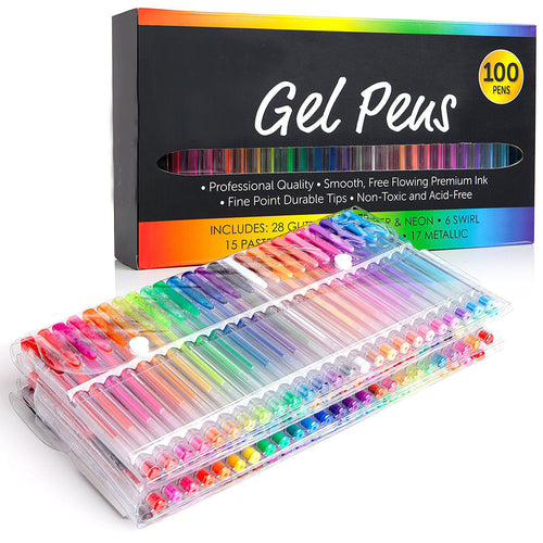 100 Colors Drawing Pen Set – Art Markers for All Ages Art Marker Set Oasis Select