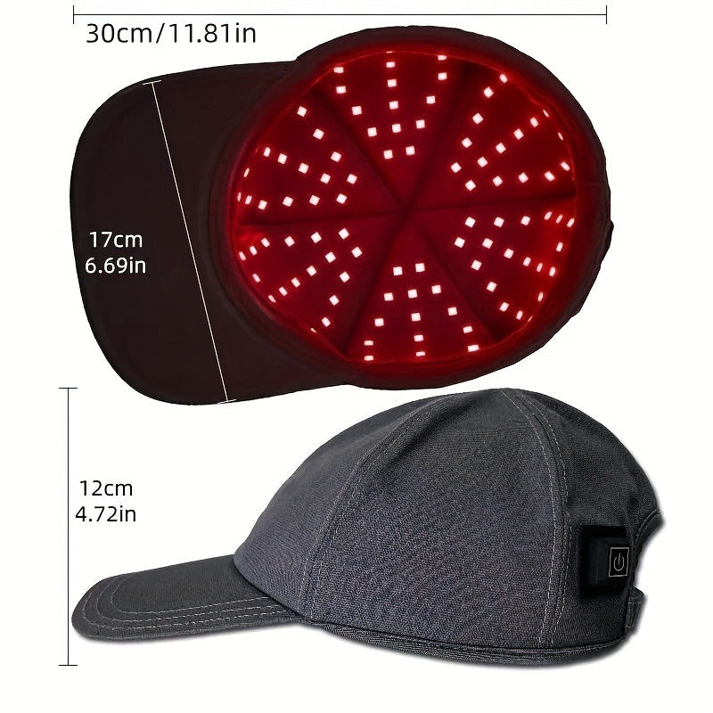 Red Light Therapy Hair Growth Cap – 48 LED 630nm & 650nm LED Hair Growth Cap Oasis Select