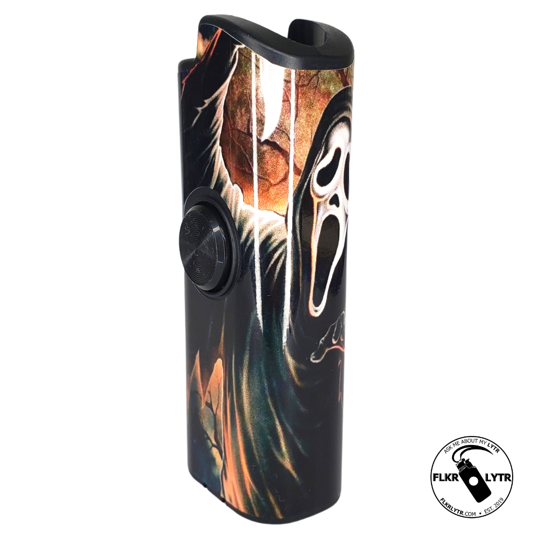 FLKR LYTR Ghostface Scream Limited Edition Fidget Lighter Case Fidget Lighter Case Oasis Select