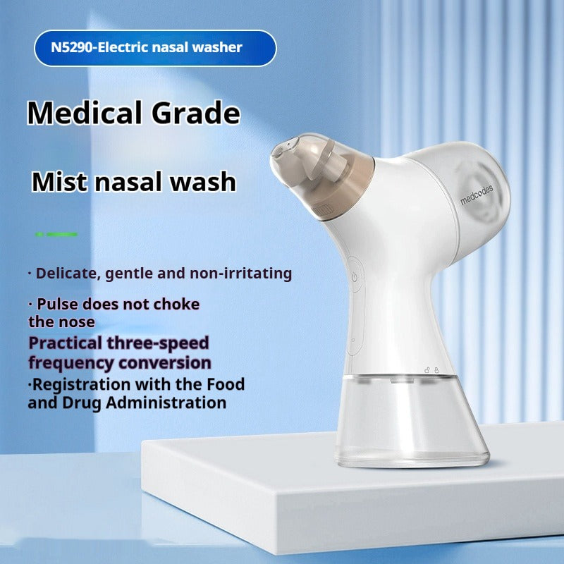 Pulse Electric Nasal Irrigator – Portable Nasal Wash Device Electric Nasal Irrigator Oasis Select