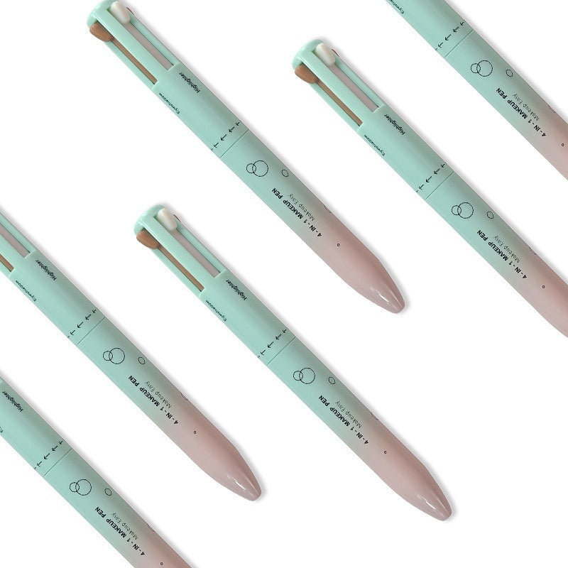 4-in-1 Cosmetic Pencil – Lip Liner, Eyeliner & Brow Cosmetic Makeup Pencil Oasis Select