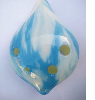 6-Hole Alto Ocarina | Eco-Friendly Resin, Multiple Designs Alto Ocarina Oasis Select Blue sky 6