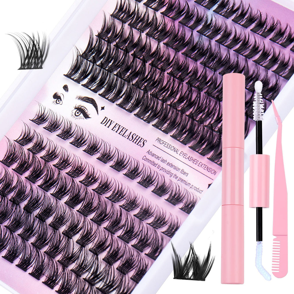 Segmented Fishtail False Eyelashes DIY Lash Kit | Oasis Select False Eyelash Kit Oasis Select