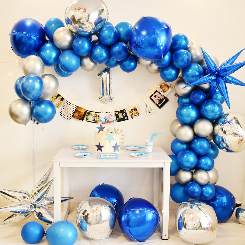 Astronaut Birthday Balloon Set – Space Party Decorations for Boys Party Balloon Set Oasis Select B