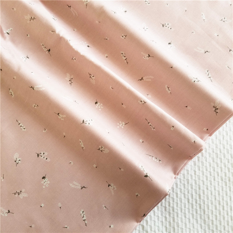 Pastoral Floral Twill Cotton Fabric – 1.6m Wide | DIY Sewing Cotton Craft Fabric Oasis Select flower 2 / 1 meter