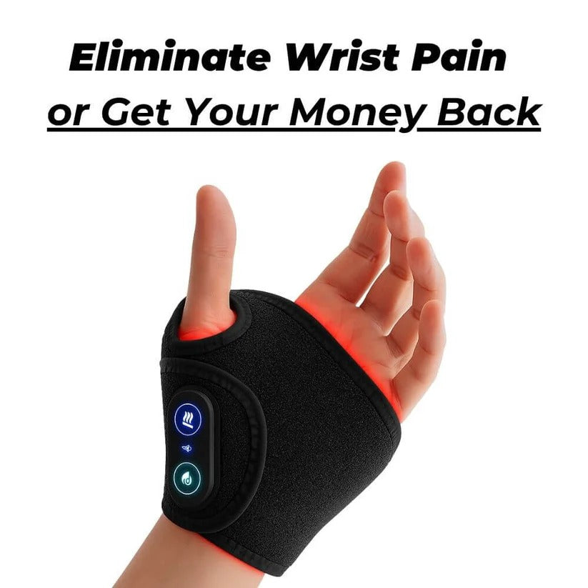 Smart Red Light Therapy Hand & Wrist Strap | USB Rechargeable Light Therapy Wearable Oasis Select