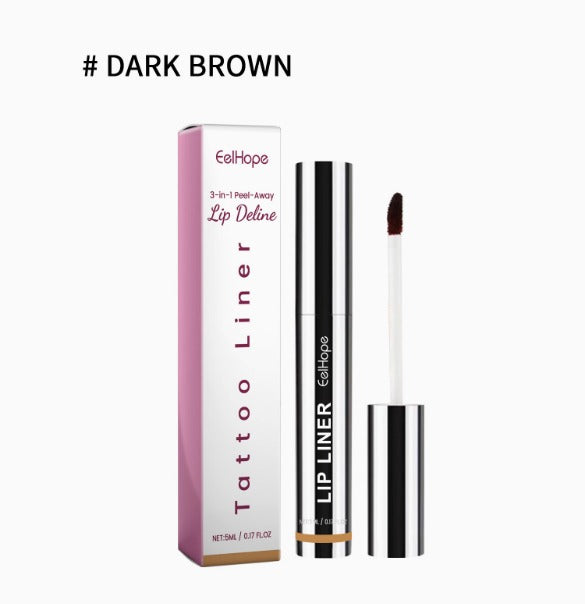 Peel Off Long Wear Lip Liner Stain – Matte & Waterproof Lip Liner Stain Oasis Select 02 Model C Standard