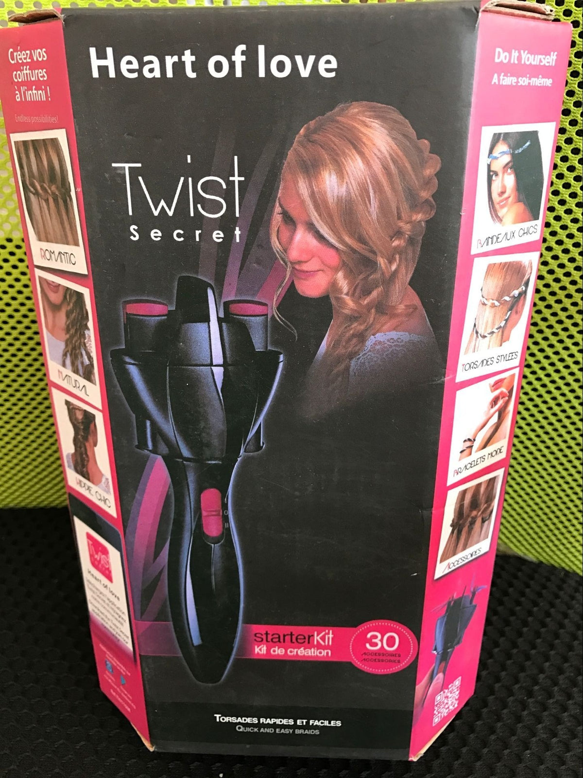 Automatic Electric Hair Braider – USB & Battery Powered Electric Hair Braider Oasis Select