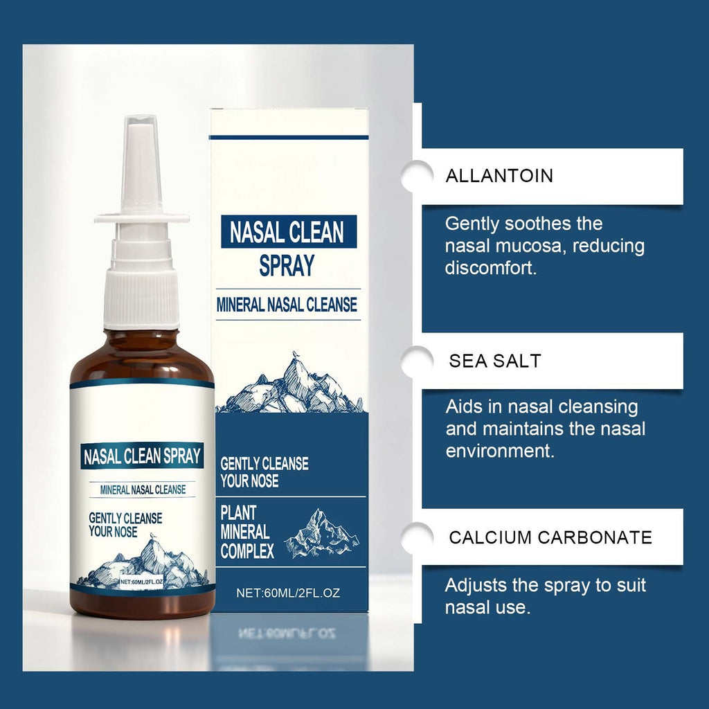 Gentle Moisturizing Nasal Spray 60ml – Daily Nose Care Nasal Spray Oasis Select
