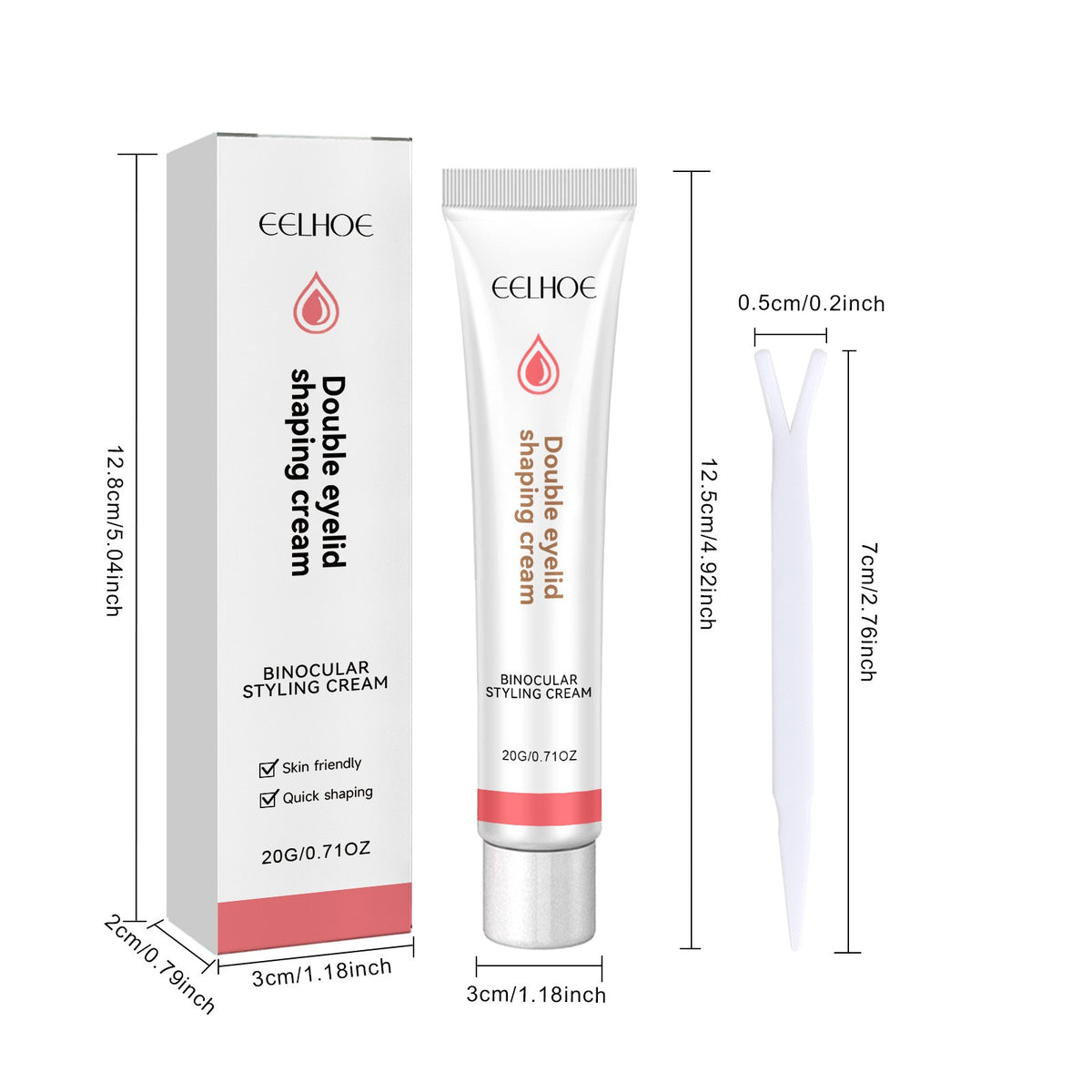 Double Eyelid Shaping Cream – Hyaluronic Acid & Vitamin E Eyelid Shaping Cream Oasis Select