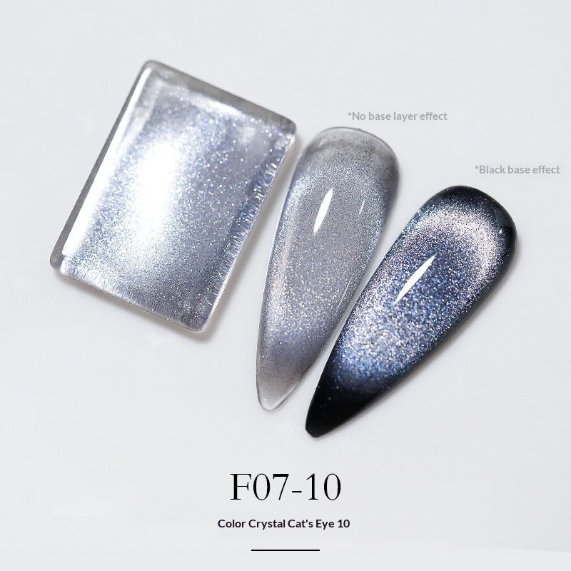 Cat's Eye Gel Polish – Aurora Chameleon Nail Art | 15mL Nail Gel Polish Oasis Select Aurora 10 Style