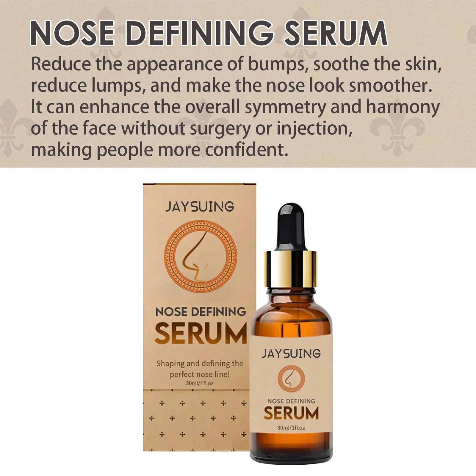 Jaysuing Nose Shaping Serum – Firming, Lifting & Contouring 30ml
