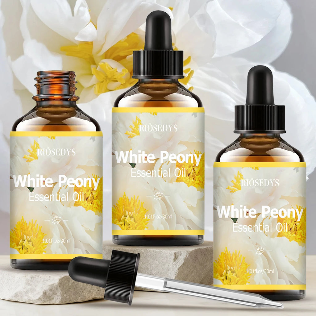 White Peony Essential Oil Blend – Aromatherapy & Massage