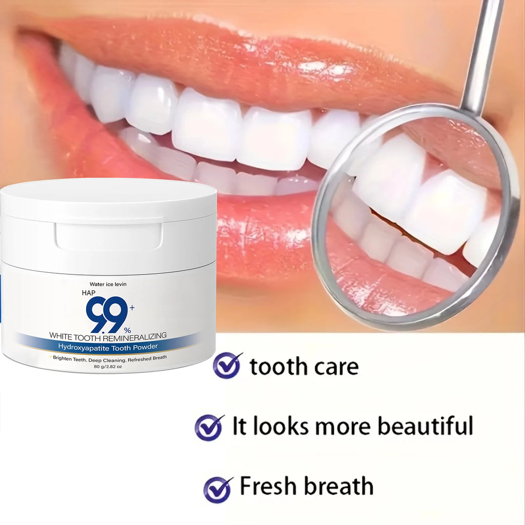 99% HAP Hydroxyapatite Tooth Powder – Remineralizing & Whitening Remineralizing Tooth Powder Oasis Select