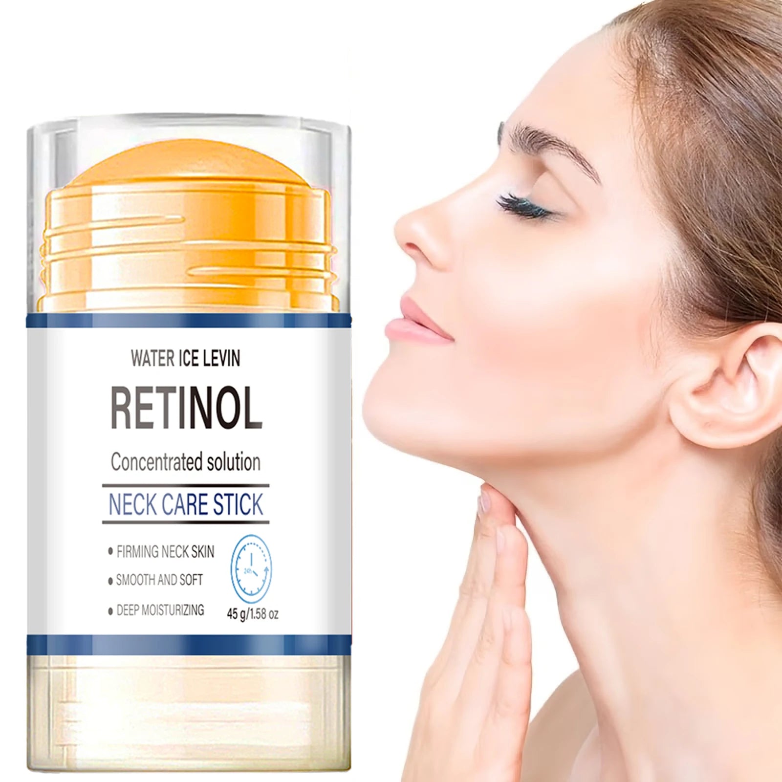 Turmeric & Retinol Neck Firming Stick – Moisturizing & Smoothing Neck Firming Cream Oasis Select