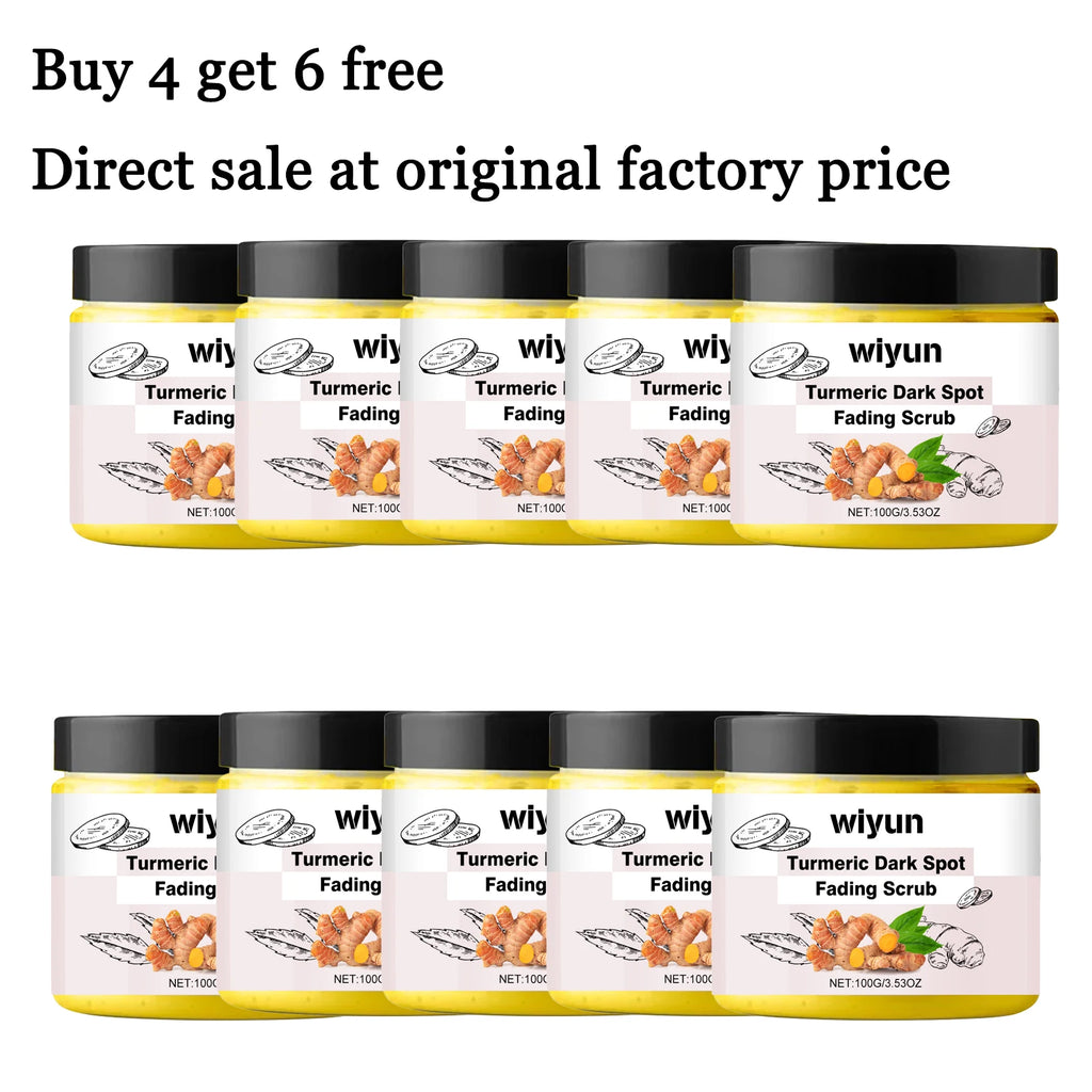 Turmeric Body Scrub Cream – Exfoliate, Brighten & Moisturize Body Scrub Cream Oasis Select 10 pcs United States