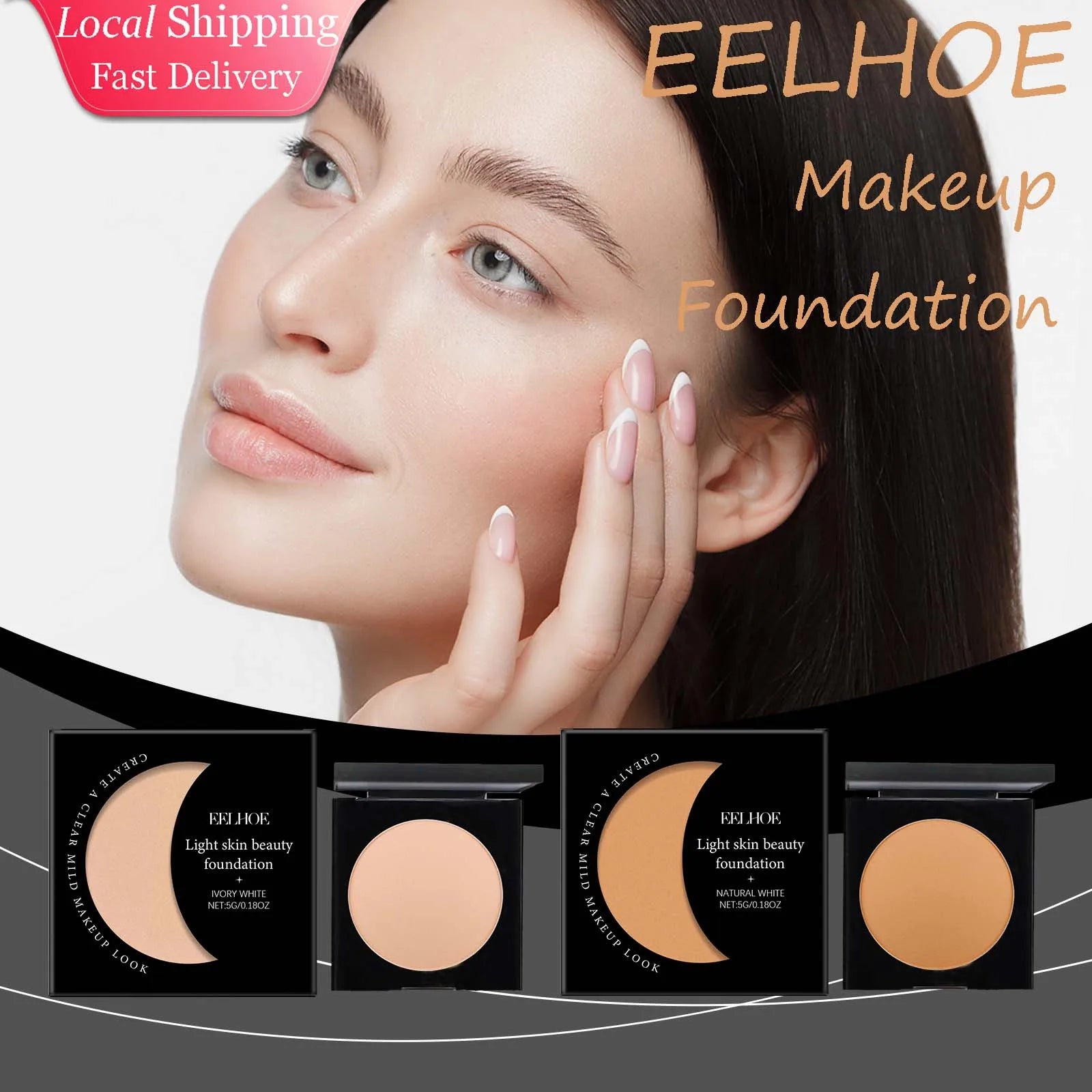Facial Makeup Foundation Full Coverage Matte Oil Control Sweatproof Waterproof Brighten Skin Tone Hydrate Matte Makeup Palette Oasis Select