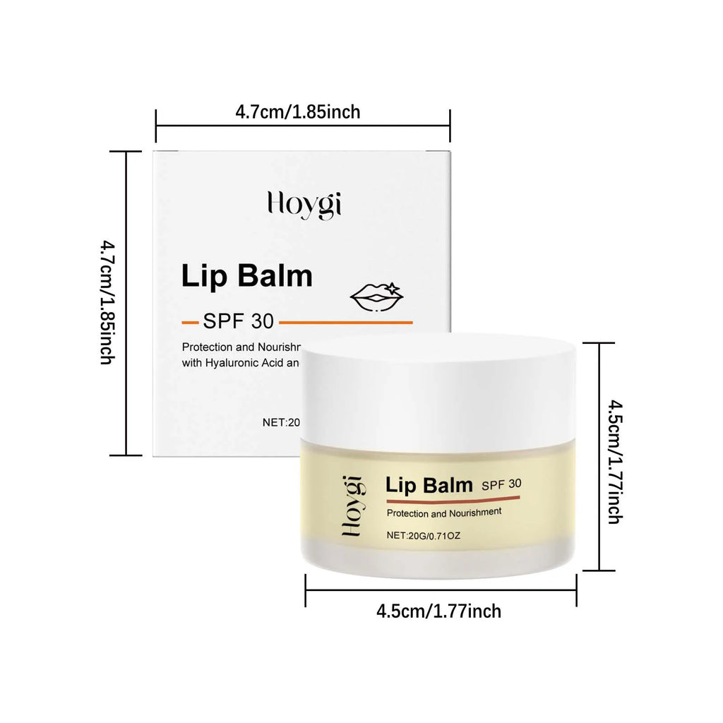 20G SPF30 Lip Balm Lasting Moisturizing Enhance Smoothness Improve Skin Texture Deep Nourishing Non-greasy Strengthen Barrier Softening Lip Balm Oasis Select