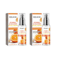 Vitamin C Facial Essence Shrinking Pores Oil Control Firming Skin Moisturizing Improving Puffiness Skin Care Collagen Face Serum Oasis Select 2 X 50ml boxed