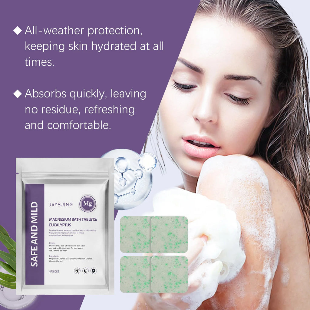 Aromatherapy Shower Steamers – Stress Relief Bath Tablets 4-Pack Shower Steamer Tablets Oasis Select