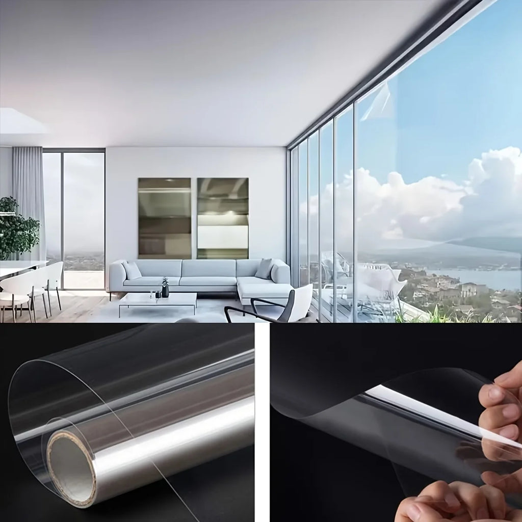 Ultra-Durable 50cm Shatterproof Window Film - Safe Shatterproof And Explosion-Proof Suitable For Home Office And Automotive. Oasis Select