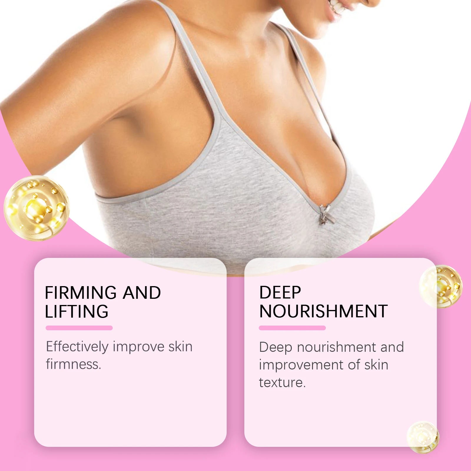 Oceaura Breast Lifting Cream Nourishing Enhance Skin Elasticity Lifting Reduce Dryness Non-greasy Refreshing Breast Cream Oasis Select