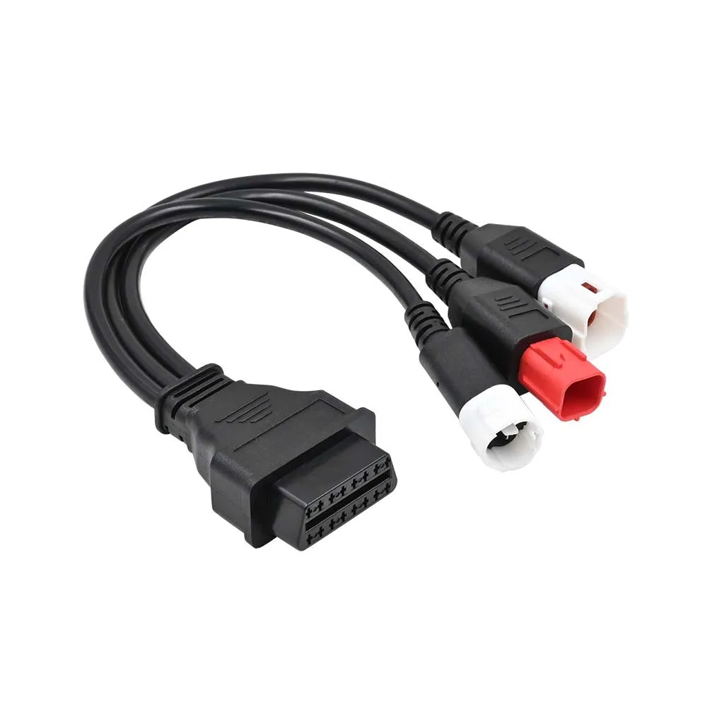 Motorcycle OBD2 Adapter 3/4/6 PIN – Yamaha & Honda Diagnostic OBD2 Diagnostic Adapter Oasis Select
