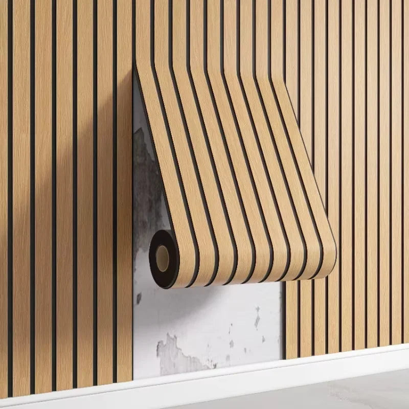 3D Textured Groove Waterproof Wall Sticker Easy To Tear And Apply Self-Adhesive Backing Suitable For Ceilings And Living Rooms. Oasis Select 001 40cmX3m
