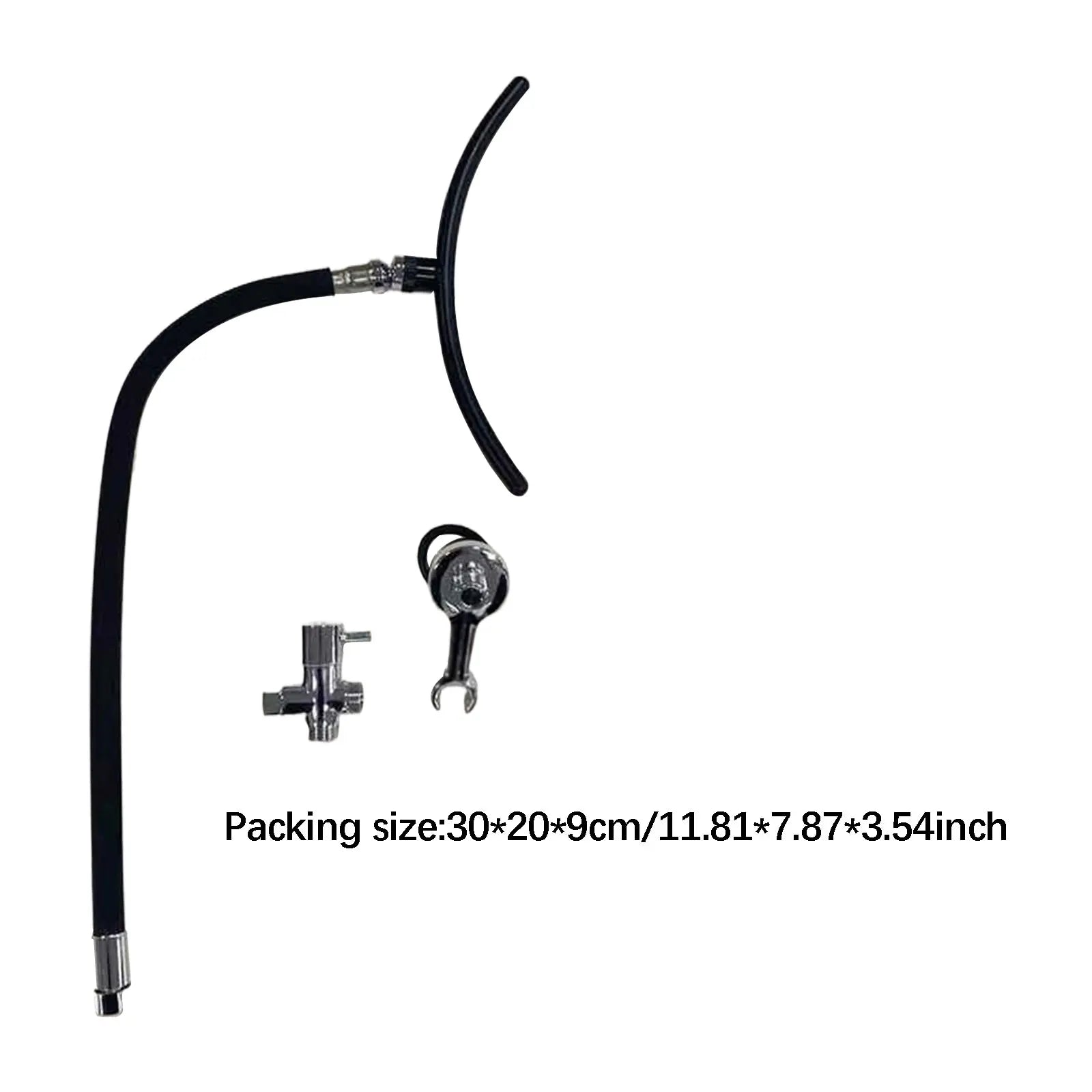 Shampoo Sink Shower Head Hair Spa Waterfall Shower Water Circulation Head Equipment for Shampoo Sink for Women Beauty Salon Oasis Select Style C
