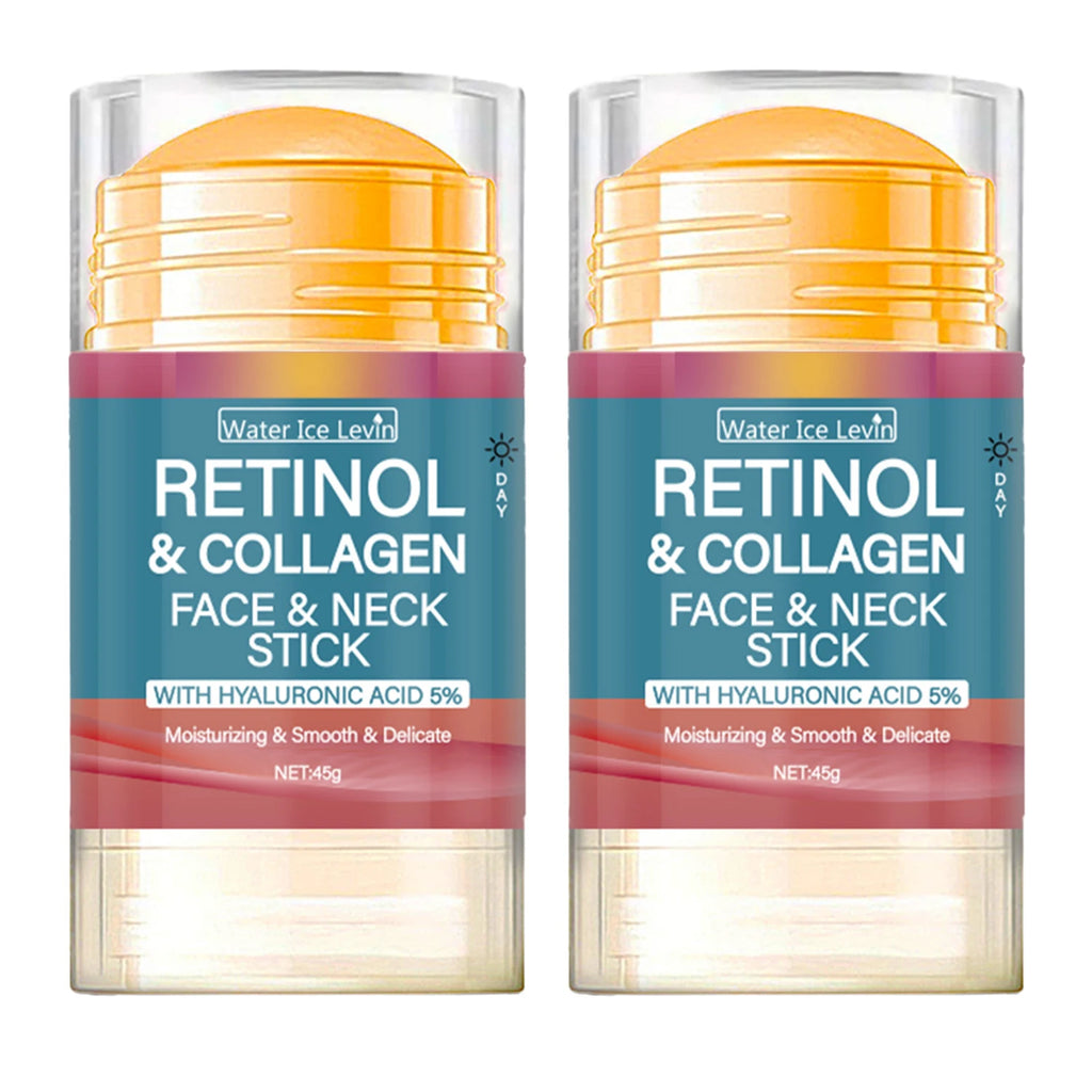 Retinol Face and Neck Treatment Bar with Firming Elasticity Improve Loose Skin Lotion Moisturizes and brightens skin Oasis Select Two bottles
