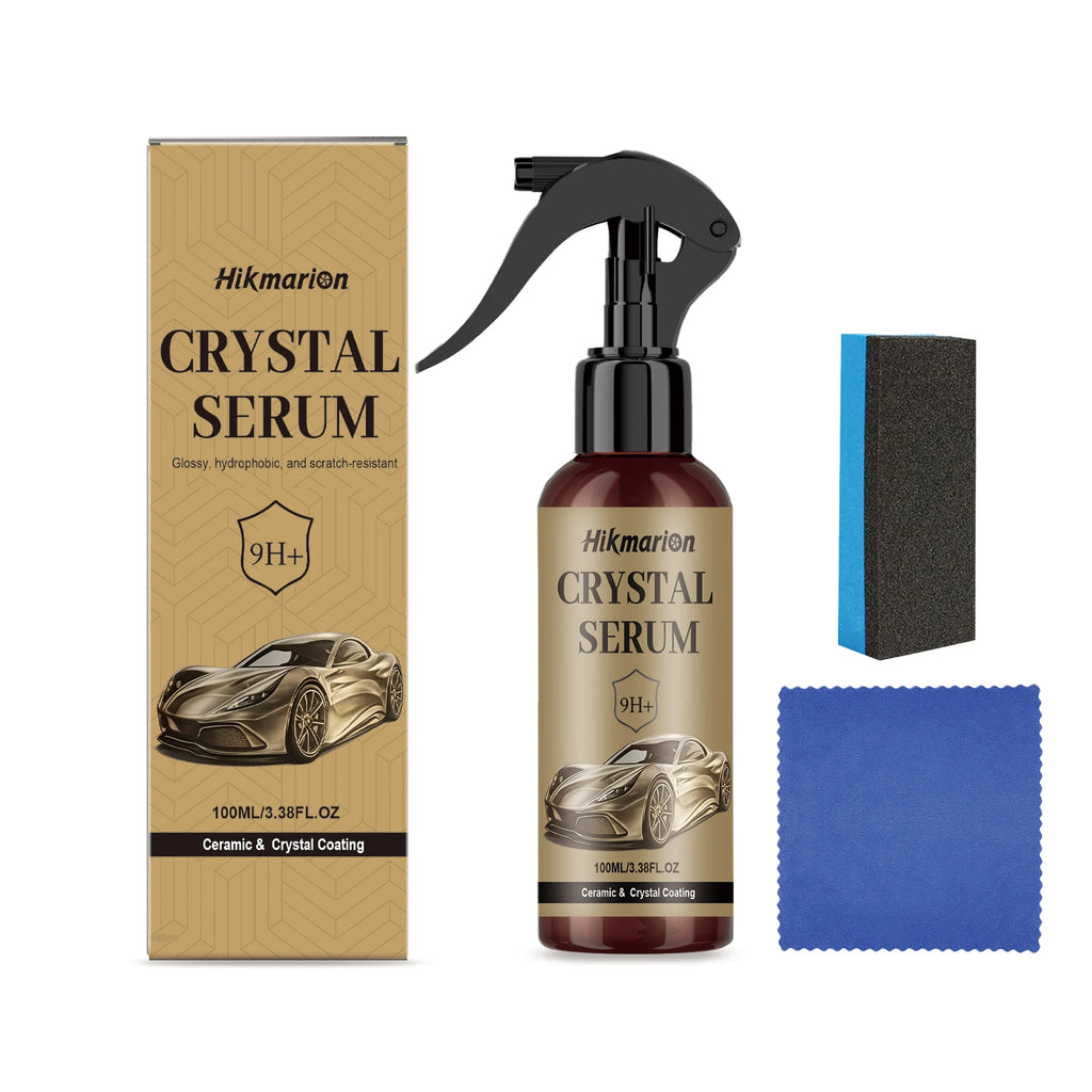 9H+ Car Ceramic Coating 100ml Nano Crystal Hydrophobic Serum Ceramic Car Coating Oasis Select 100ML